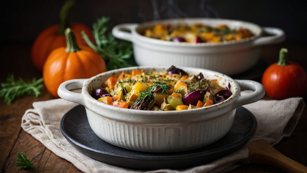 Autumn-Inspired Vegetable Casseroles