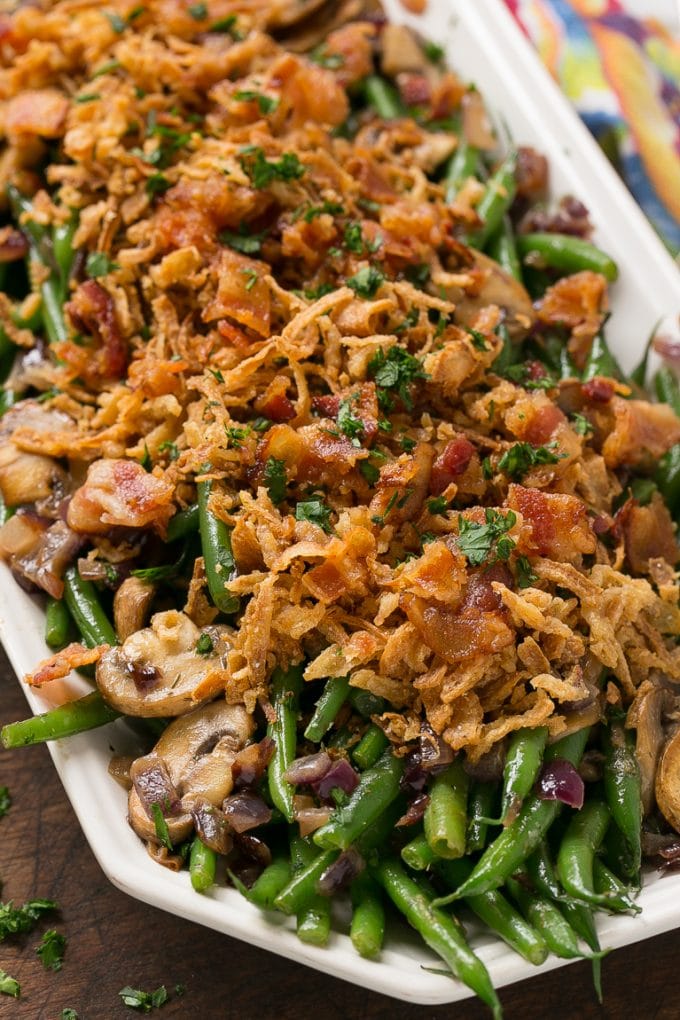 bacon ranch green beans recipe