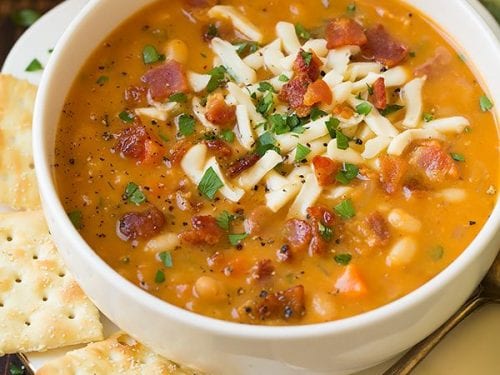 bean and bacon soup recipe