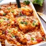 chicken and corn enchilada bake recipe