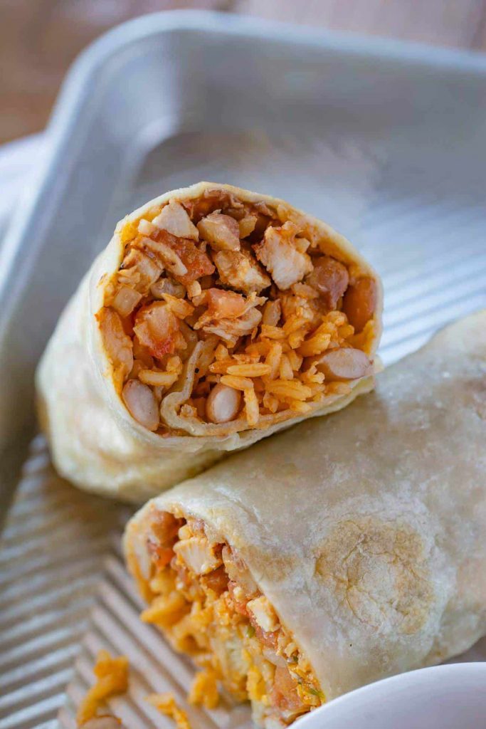 chicken burrito recipe