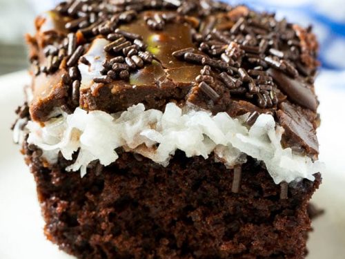 chocolate coconut cake recipe