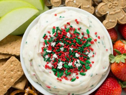 christmas cookie dough dip recipe