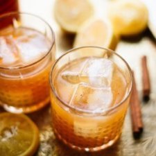 cinnamon maple whiskey sour recipe