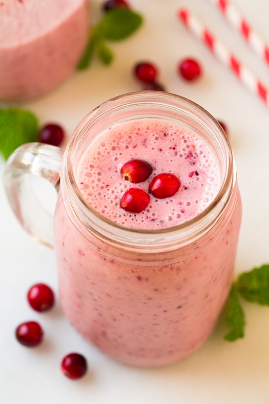 cranberry pomegranate smoothie recipe