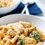 creamy chicken and broccoli pumpkin alfredo recipe