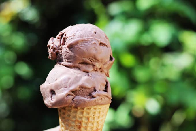 double chocolate brownie batter ice cream recipe