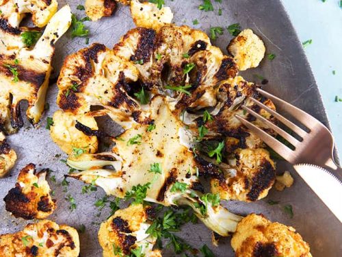 easy grilled cauliflower steak recipe