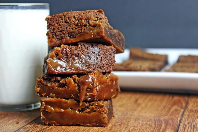 fat witch bakery's legendary chocolate caramel brownies recipe