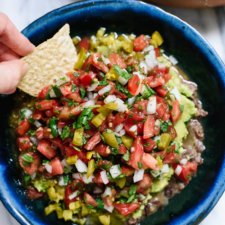 fresh seven-layer dip recipe