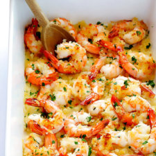 garlicky baked shrimp recipe