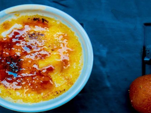 gulab jamun brûlée recipe