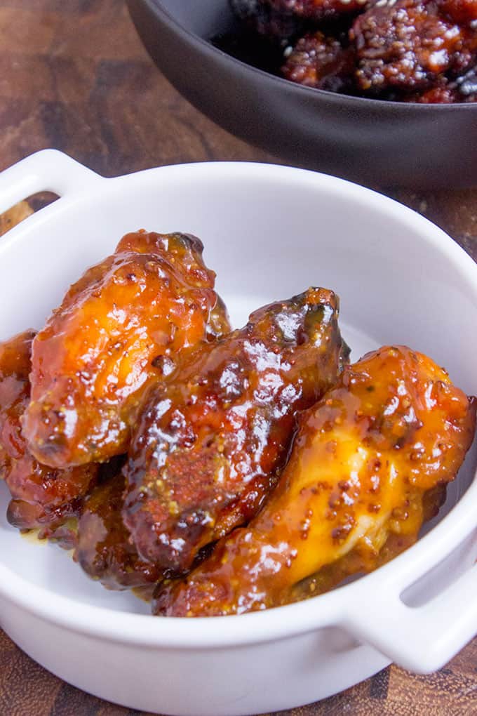 honey mustard bbq chicken wings recipe