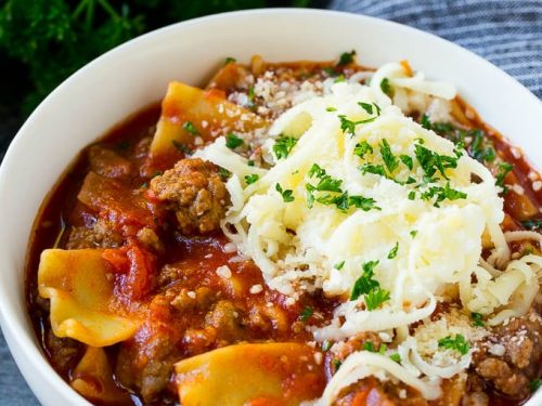 lasagna soup recipe