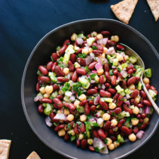 lemon-parsley bean salad recipe