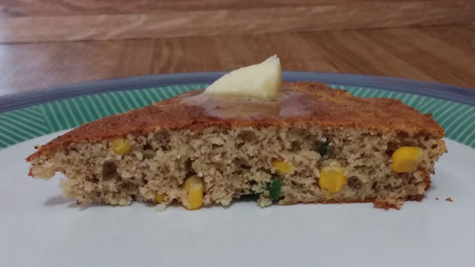 low-fat almond cornbread recipe