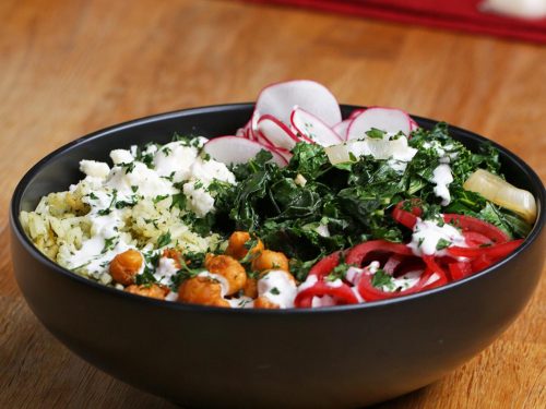 mccormick® chickpea buddha bowl recipe