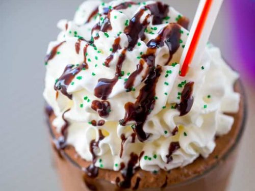 mcdonald's shamrock chocolate chip frappe recipe