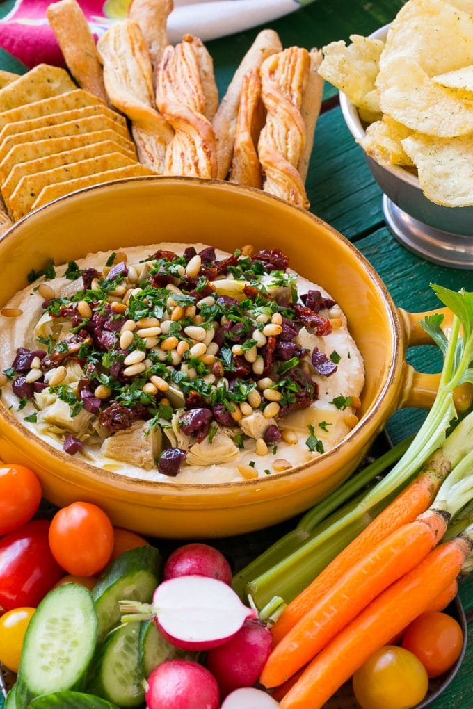 mediterranean layered dip recipe