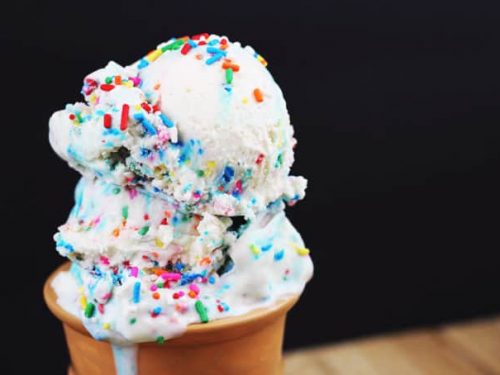 no-cook sprinkles cake batter ice cream recipe