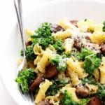 Italian Sausage, Kale and Mushroom Pasta Recipe