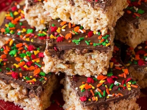 pretzel kettle chip and chocolate rice krispie treats recipe