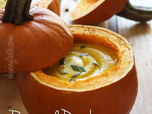 roasted pumpkin sage soup recipe