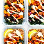 kale salad bowls recipe