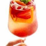 rosy rosé sangria recipe