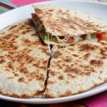 shrimp quesadillas with tomato avocado salsa recipe