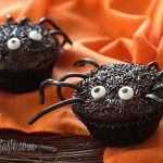 spooky spider halloween cupcakes recipe