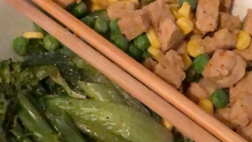 sweet-chilli udon noodles with tempeh and asian greens recipe