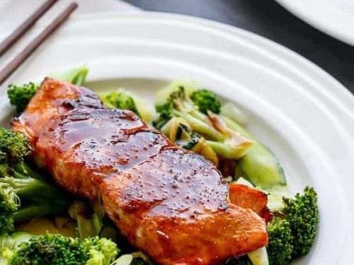 teriyaki glazed salmon recipe