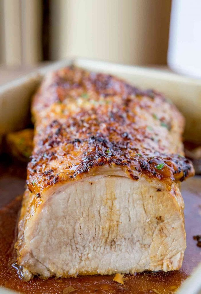 ultimate garlic pork loin roast recipe