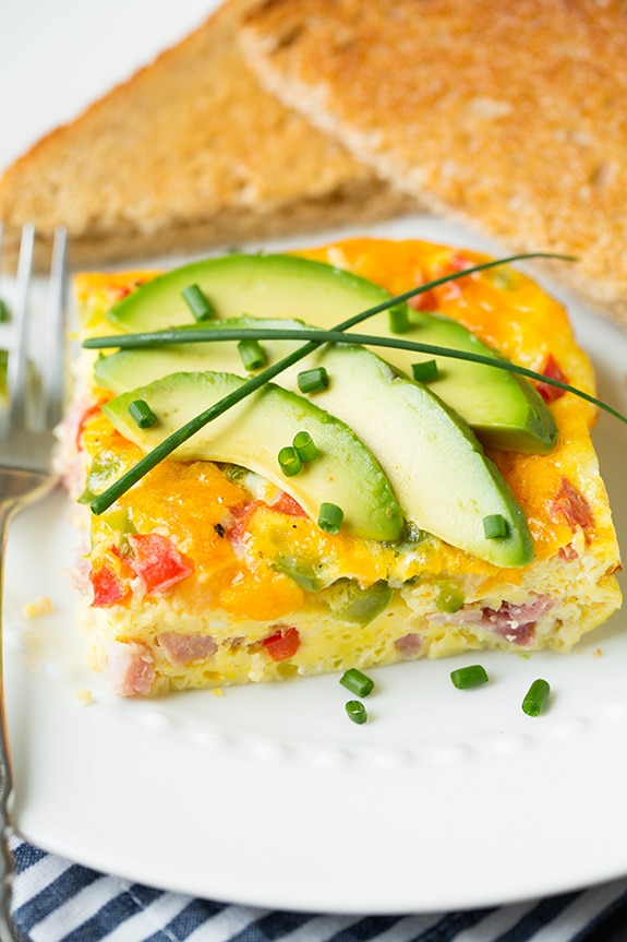 baked denver omelet recipe