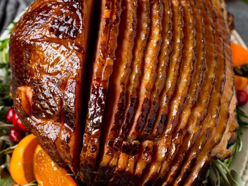 caramelized baked ham recipe