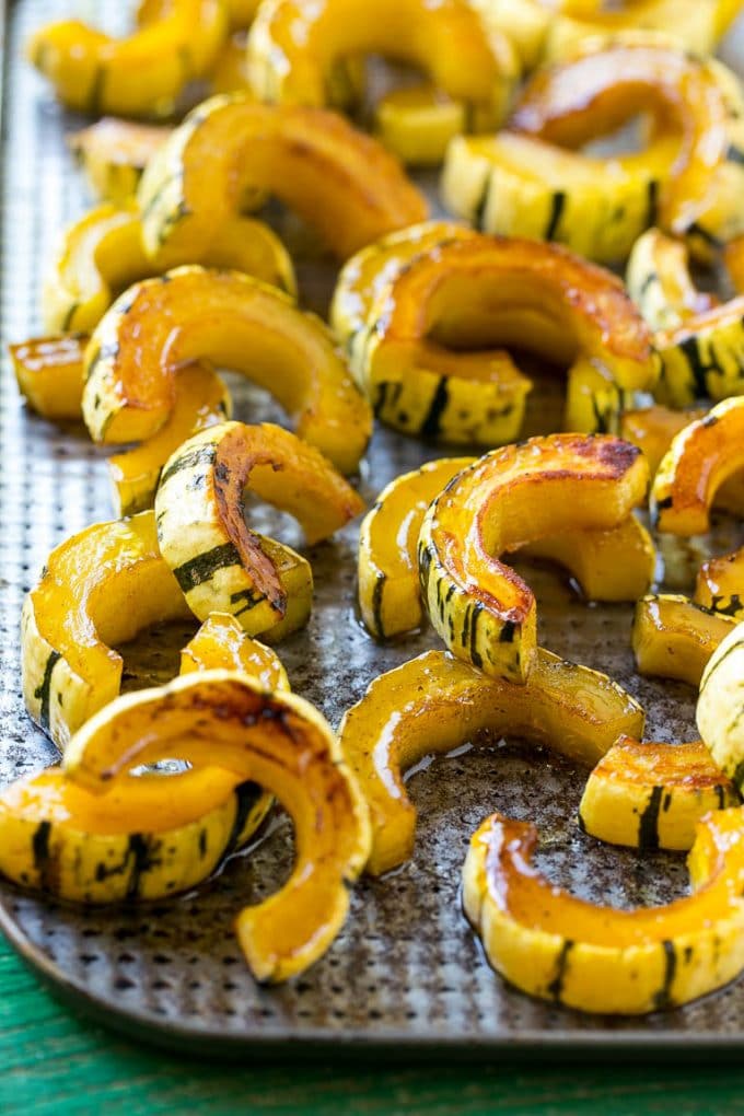 brown sugar delicata squash recipe