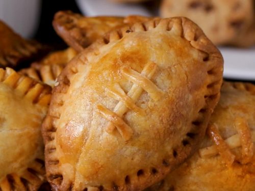 buffalo chicken football hand pies recipe