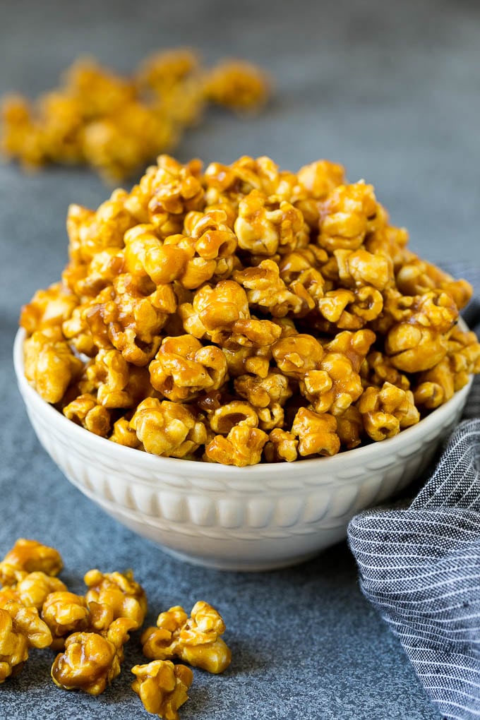 caramel popcorn recipe