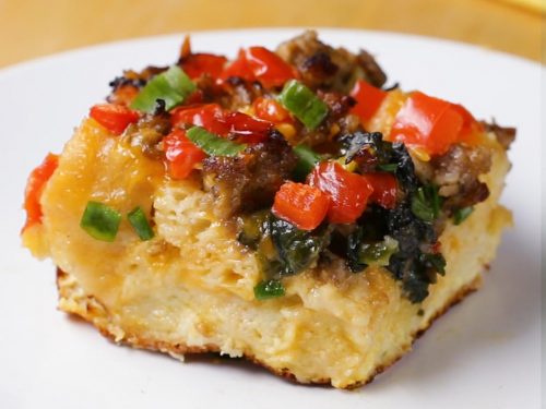 Cheddar Sausage Best Breakfast Casserole Recipe