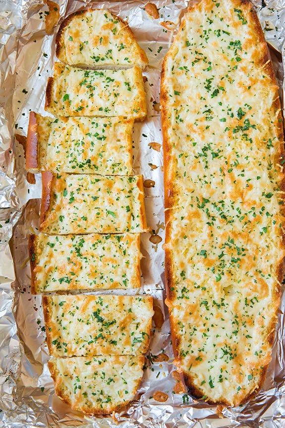 cheesy garlic bread recipe