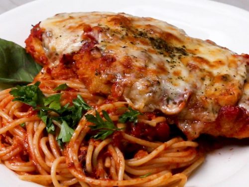 Chicken Parmesan in Tomato Sauce Recipe