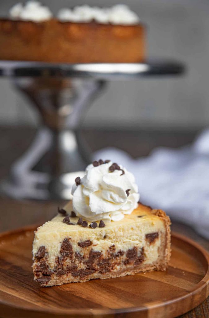 chocolate chip cheesecake recipe