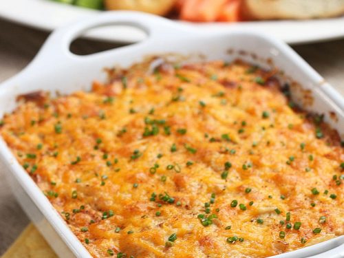 classic hot crab dip for a crowd recipe