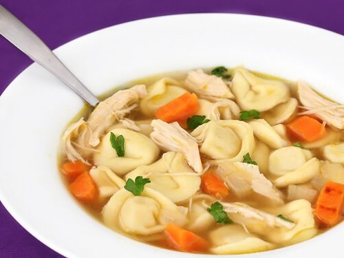 easy chicken tortellini soup recipe