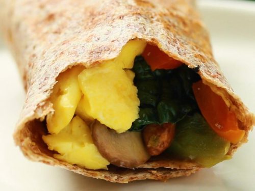 freezer-prep veggie breakfast burritos recipe