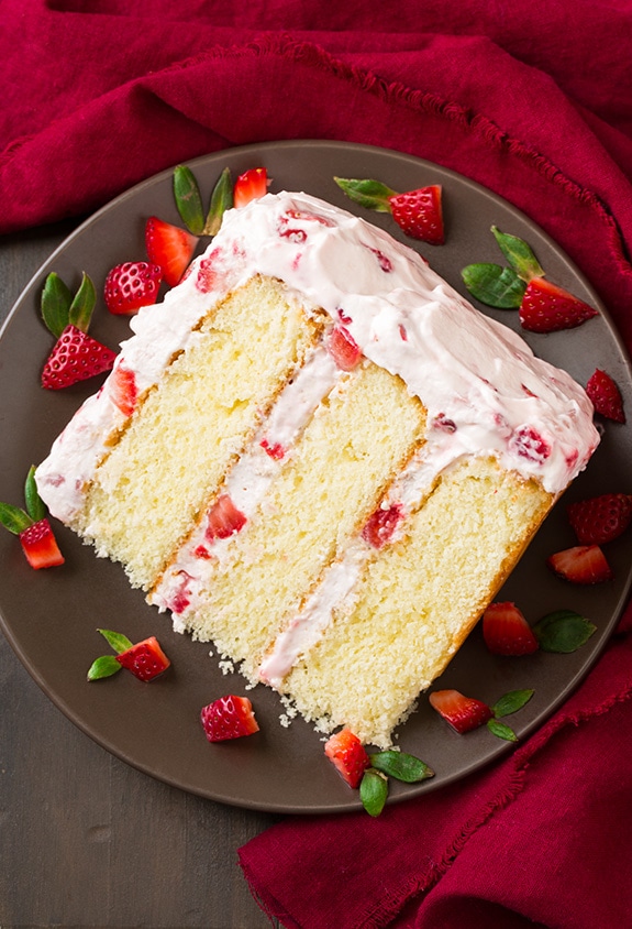 fresh strawberry cake recipe