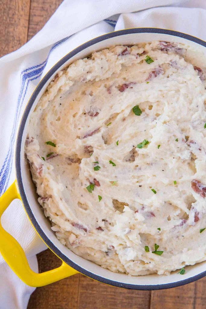 creamy garlic mashed potatoes recipe