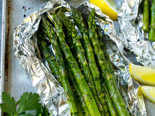 grilled asparagus in foil recipe