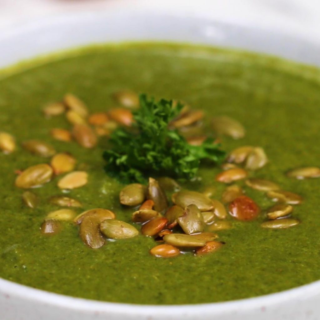 immunity boosting green soup recipe